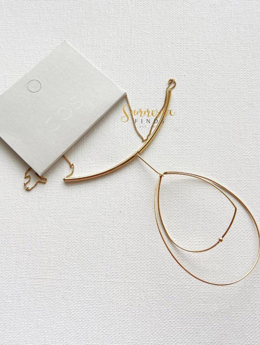 COS Abstract Pendant Necklace